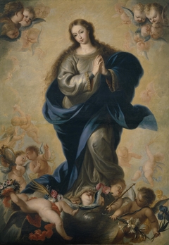 The Immaculate Conception by Miguel Jacinto Meléndez