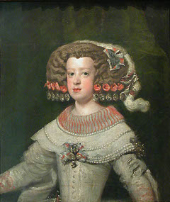 The infanta Maria Theresa aged 14 by Diego Velázquez