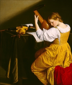 The Lute Player by Orazio Gentileschi