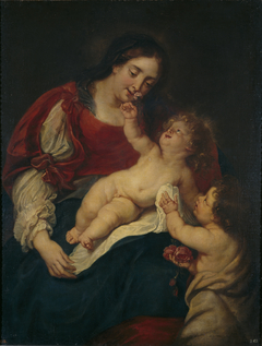 The Madonna of the Roses by Jan Thomas van Ieperen