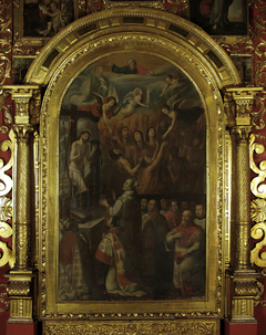 The Mass of Saint Gregory by Baltasar Vargas de Figueroa