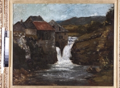 The Mill at Orbe by Gustave Courbet