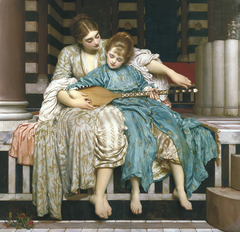 The Music Lesson by Frederic Leighton