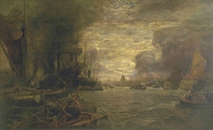 The Pool of London by George Vicat Cole