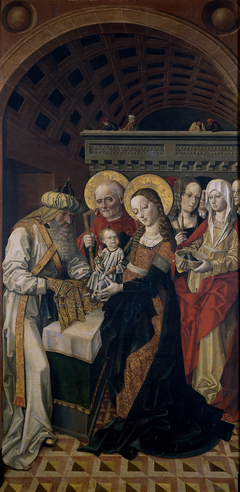 The Presentation of Jesus in the Temple by Maestro de la Sisla