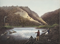 The River Rhydol. by Welsh Primitive