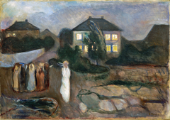 The Storm by Edvard Munch