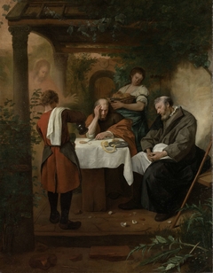 The supper at Emmaus by Jan Havicksz. Steen