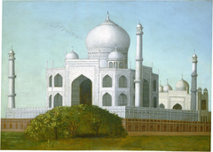 The Taj Mahal by Erastus Salisbury Field