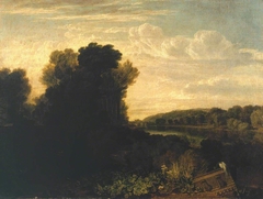 The Thames at Weybridge by J. M. W. Turner