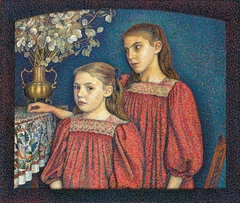 The Two Sisters or The Serruys Sisters by Georges Lemmen