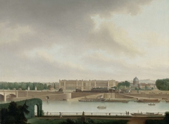 The View from the Batavian Embassy in Paris by Josephus Augustus Knip