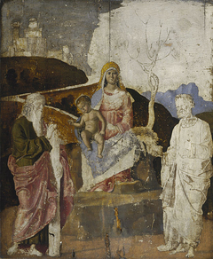 The Virgin and Child with Saint Andrew and Saint Peter by Cima da Conegliano