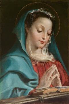 The Virgin in Prayer by Annibale Carracci