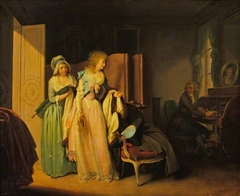 The Visit Returned by Louis-Léopold Boilly