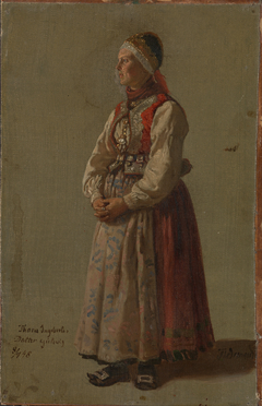 Thora Ingebretsdatter Gulsvig by Adolph Tidemand