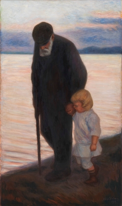 Towards the Evening by Hugo Simberg