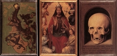 Triptych of Earthly Vanity and Divine Salvation (reverse) by Hans Memling