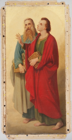 Two Evangelists by Johannes Adam Simon Oertel