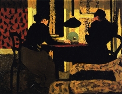 Under the Lamp by Édouard Vuillard