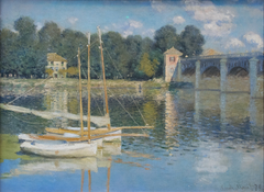 Le Pont d'Argenteuil by Claude Monet