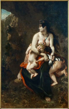 Medea by Eugène Delacroix