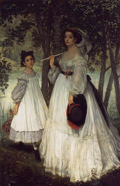 Les deux soeurs by James Tissot