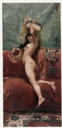 Nu femení by Juan Luna