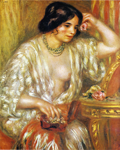 Gabrielle aux Bijoux by Auguste Renoir