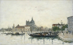 Venice, the Molo by Eugène Louis Boudin