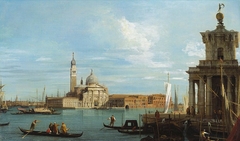 Venice: The Punta della Dogana and San Giorgio Maggiore by Canaletto