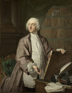 Victor Riquetti, marquis de Mirabeau by Joseph Aved