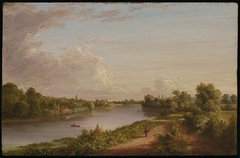 View of the Thames by Thomas Cole