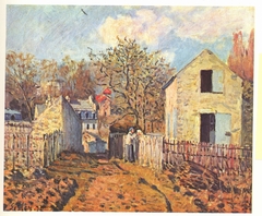 Village de Voisins by Alfred Sisley