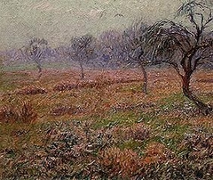 Wiese mit Obstbäumen by Henry Moret