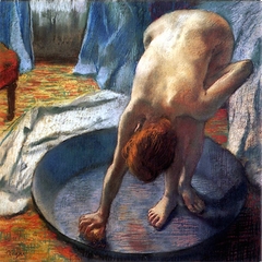 Woman in a Tub by Edgar Degas