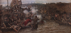 Yermak's Conquest of Siberia by Vasily Surikov