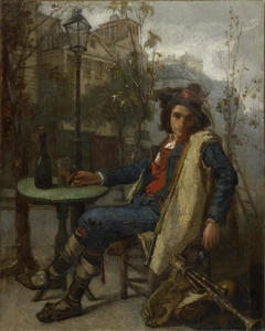 Young Italian Street Musician by Thomas Couture