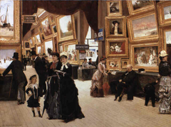 A Corner of the Salon in 1880 (Un Coin du Salon en 1880) by Édouard Joseph Dantan