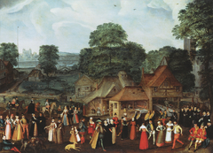 A Fête at Bermondsey by Marcus Gheeraerts the Elder