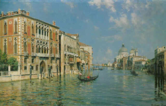 A view of the Grand Canal by Bernardo Hay