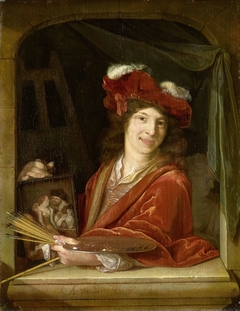 A young Painter by Adriaen van der Werff