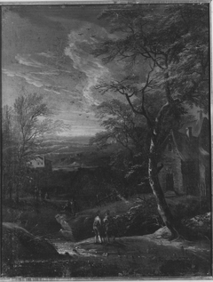 Abendlandschaft (zugeschrieben) by Franz Joachim Beich