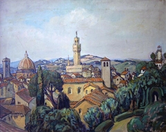 An Italian Scene by Russell Cheney