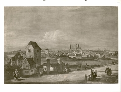 Ansicht von München by Bernardo Bellotto