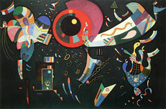 Around the Circle by Wassily Kandinsky