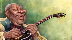 B.B.king by Pol Serra