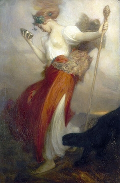 Bacchante by Arthur Hacker