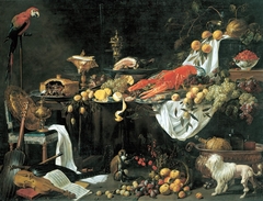 Banquet Still Life by Adriaen van Utrecht