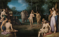 Baptism of Christ by Cornelis Cornelisz. van Haarlem